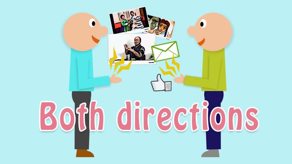 both directions
