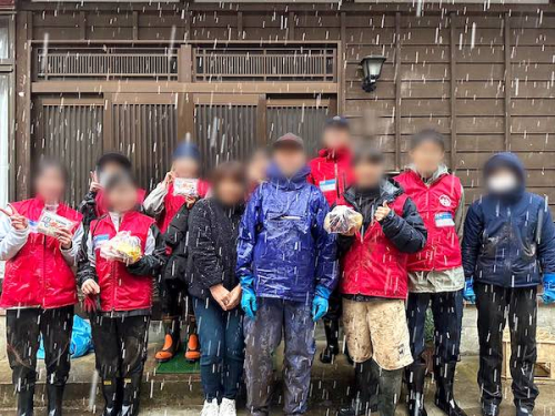 人生初のボランティア体験